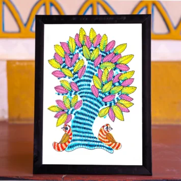 Gond art | tree gond tribal art | adivasi trove