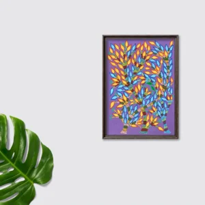 Buy Bhil Tribal Art Paintings at affordable price | Adivasi Trove