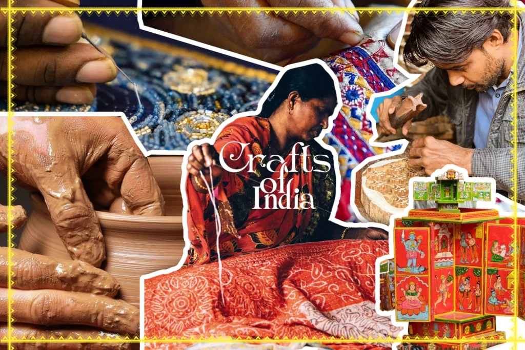 Handmade crafts of India