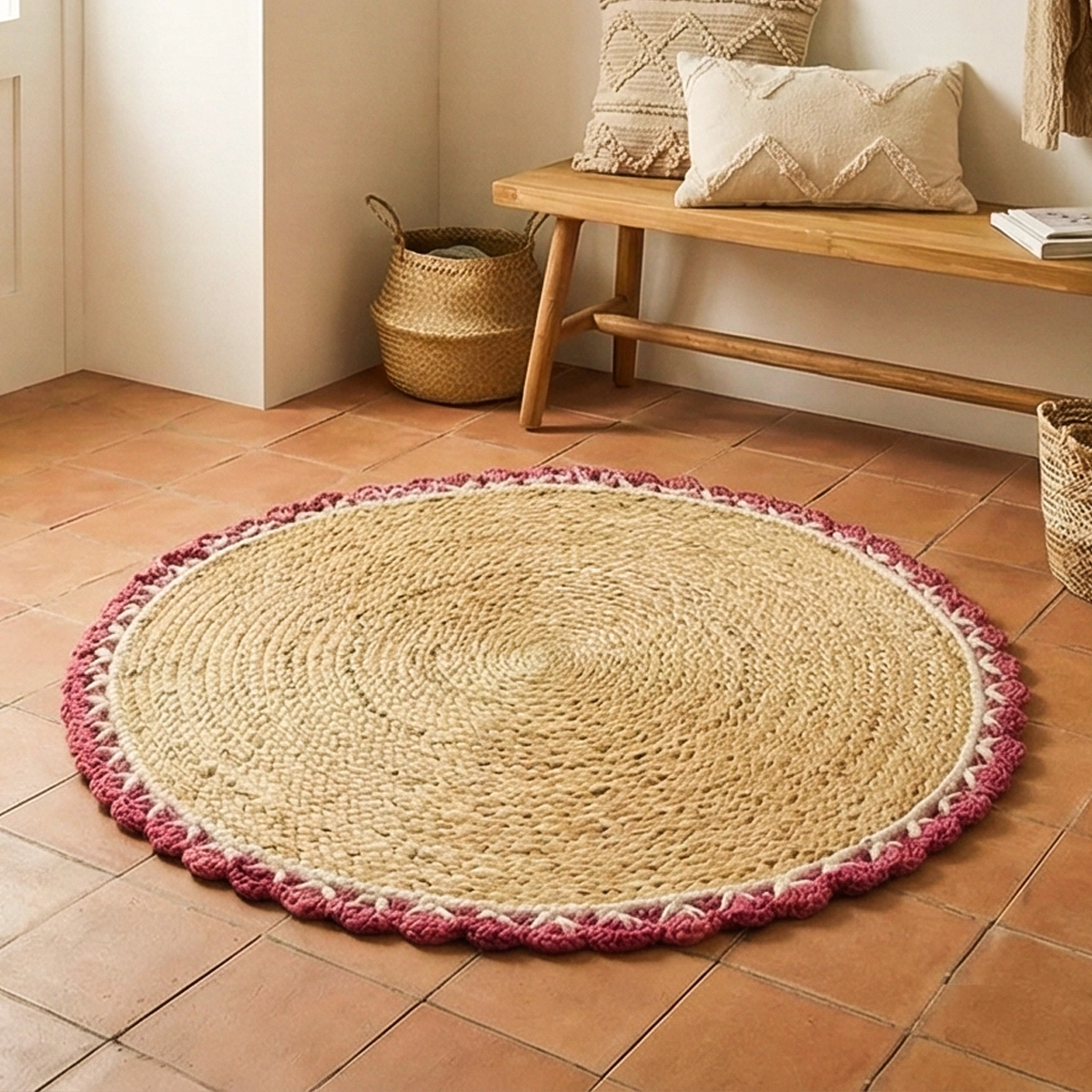 Buy jute rugs and carpets online at Adivasi Trove.